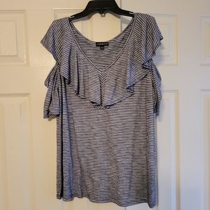 Lane Bryant cold shoulder top